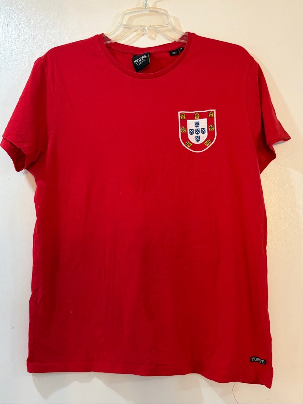 TOFFS Portugal National Team T-Shirt Mens Size Medium